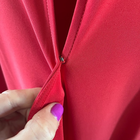 WHBM Sexy Red Blouse - Picture 3 of 6